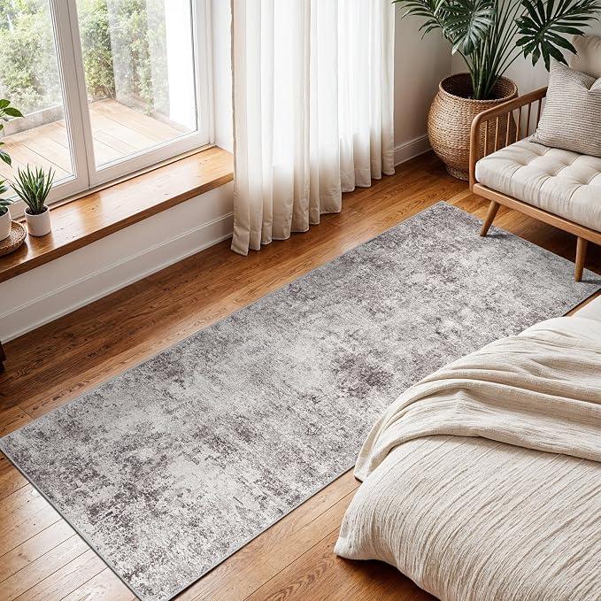 2x6 Washable Kitchen Runner Rug – Abstract Non-Slip Mat - Image 4