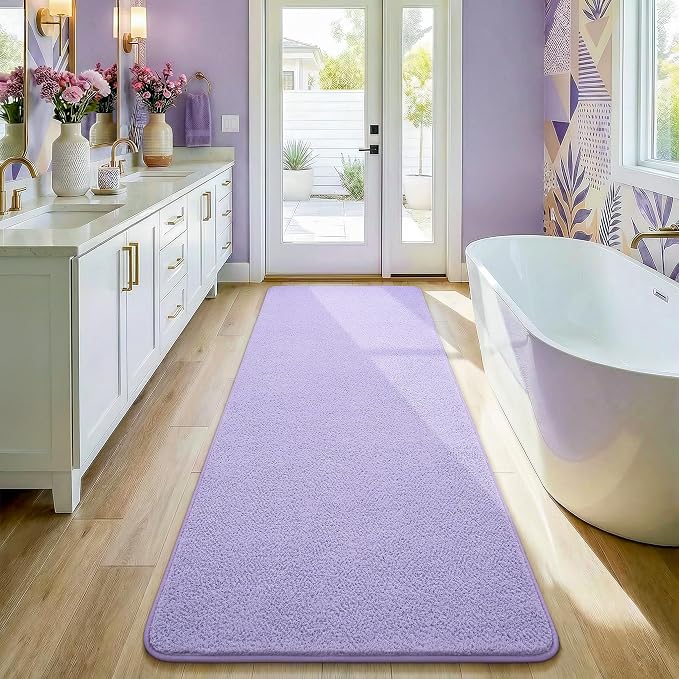 Soft Runner Rugs for Bedroom 2x6, Non Slip Runners for Hallway Kitchen Laundry - Image 3