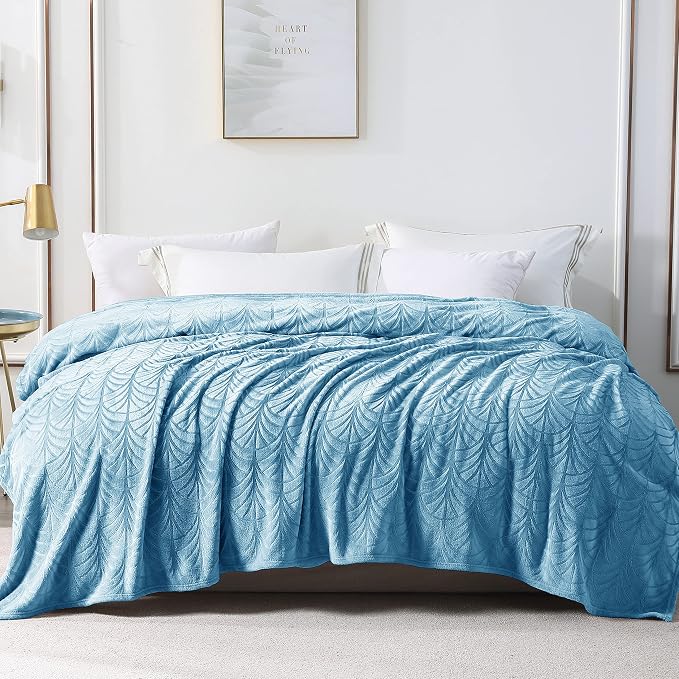 Whale Flotilla Flannel Fleece Queen Size Blanket - Image 8