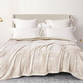 Exclusivo Mezcla Plush Fuzzy Fleece Bed Blanket Queen Size, Super Soft by ExclusivoMezcla