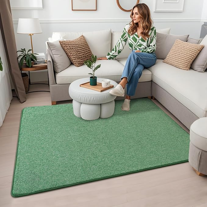 Keeko Soft Rugs for Bedroom, 3x5 Living Room Area Rug Washable Memory Foam - Image 2