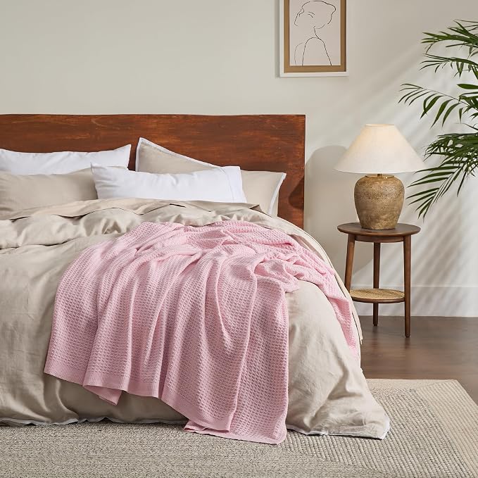 Bedsure Gentlesoft 100% Cotton Blanket King Size - Image 7