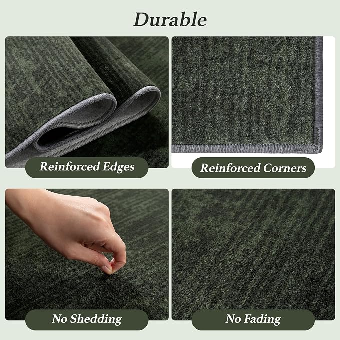 LIANLAM Washable Rug 8x10 Area Rugs - Image 9