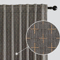 MIULEE Decorative Back Tab Linen Curtains by MIULEE