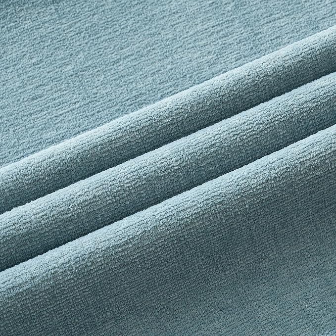 MIULEE Smoke Blue Couch Pillow Covers 22x22 Inch - Image 6
