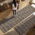 Kitchen Rugs Sets of 2-Non Slip Kitchen Mats by BSICPRO
