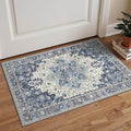 GENIMO Area Rug 2x3 Doormat, Machine Washable Low Pile Rugs, Small Retro by GENIMO