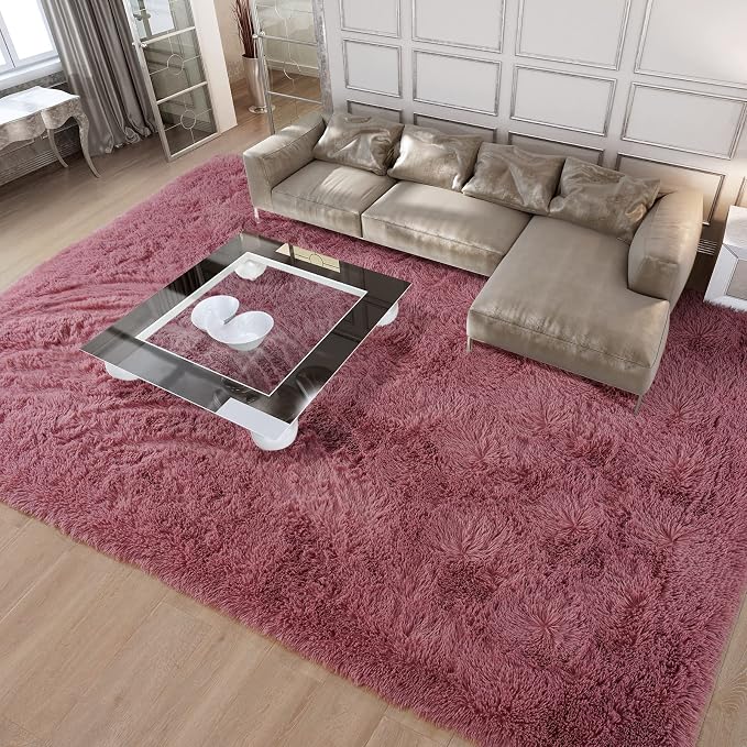 Merelax Soft Modern Indoor Large Shaggy Rug - Image 8