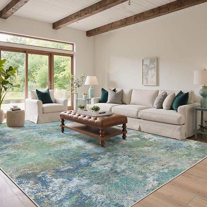 GENIMO Washable Rugs 6x9 Area Rugs - Image 3