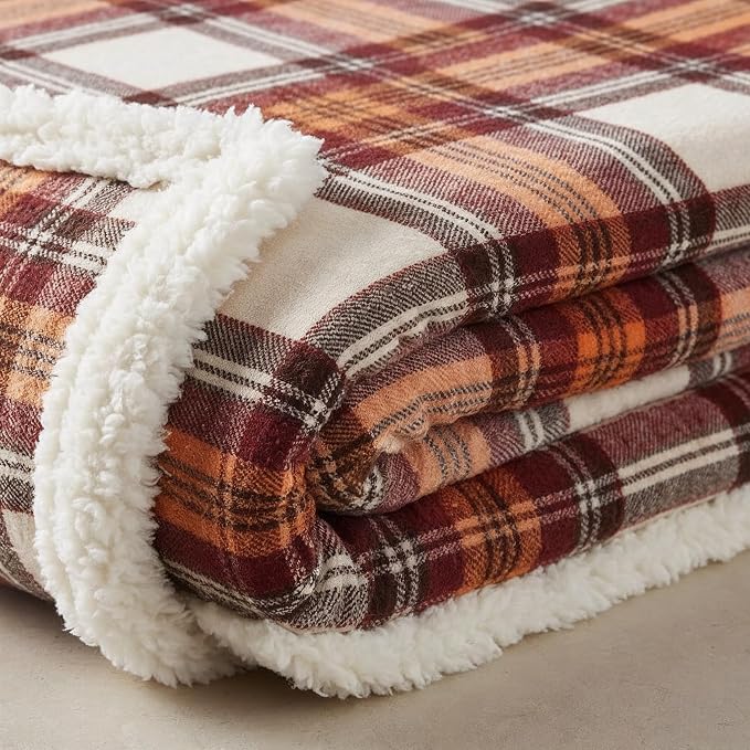 Eddie Bauer - Sherpa Throw Blanket - Image 2