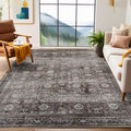 GarveeHome Washable Area Rugs 5x7 Vintage Printed Accent by GarveeHome