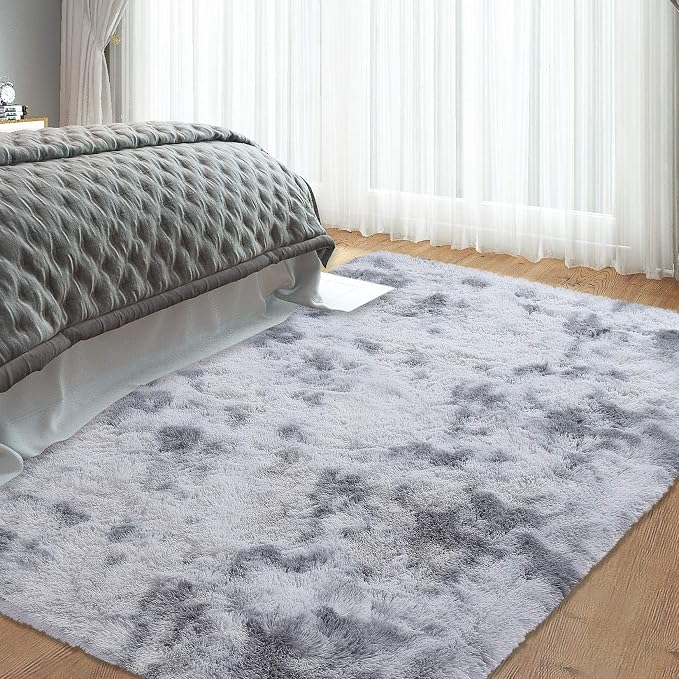 CAROMIO Fluffy Area Rugs for Living Room 9' x 12' Modern Plush and Thick Faux - Image 7