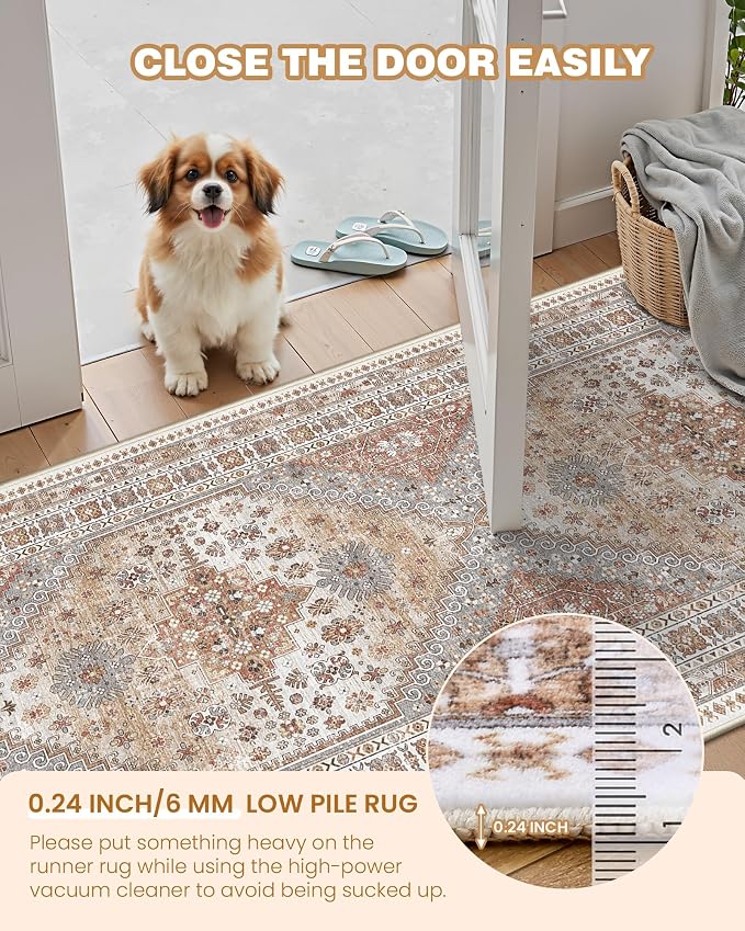 Entryway Rug - 2x3 Washable Rug Runner - Image 6