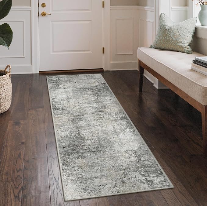 GENIMO Washable Rugs 2'6"x6 Runner Rugs - Image 2
