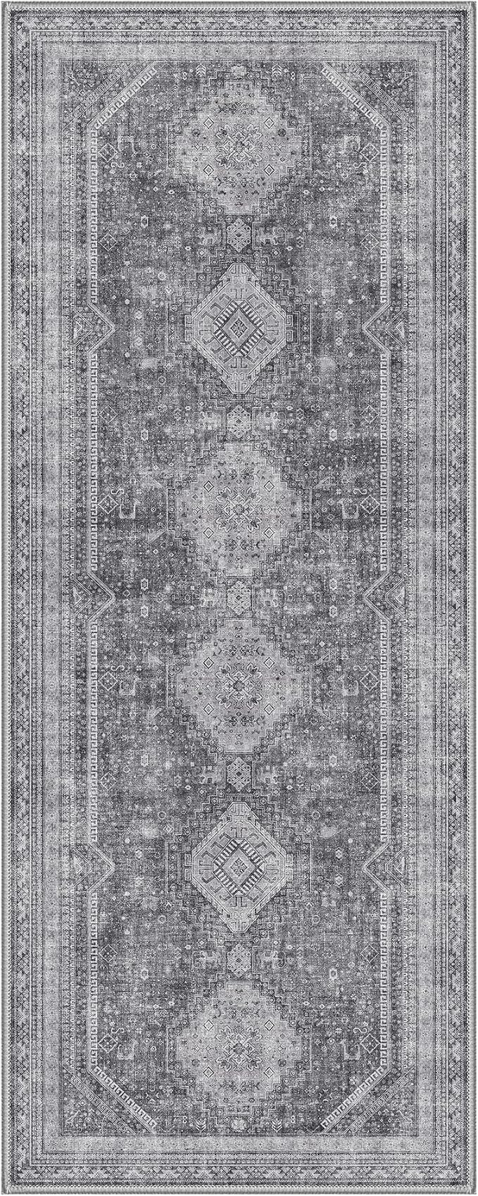 GENIMO Runner Rug 2x6 Non Slip Machine Washable Hallway Runner Rug, Low Pile - Image 7