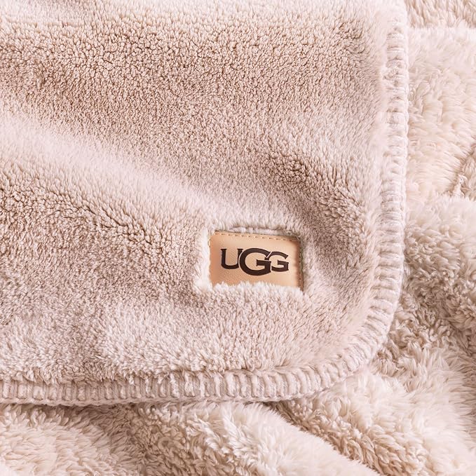 UGG Whitecap Fleece Throw Blanket, Soft Plush Throw - Image 6