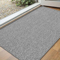 Ultra Thin Door Mat Indoor Entrance 17"x29", Low-Profile Indoor Door Mat by Unknown