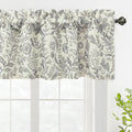 DriftAway Julia Lined Valance Double Layer Thermal Insulated Room Darkening by DriftAway