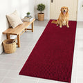 OLANLY Dog Door Mat for Muddy Paws 70x24, Ultra Absorbent Chenille Mud Doormat by OLANLY