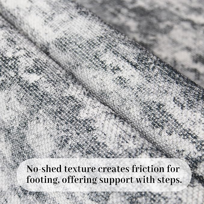 Runners for Hallways Ultra Non-Slip 2x10 Long Runner Rugs Washable Abstract - Image 4