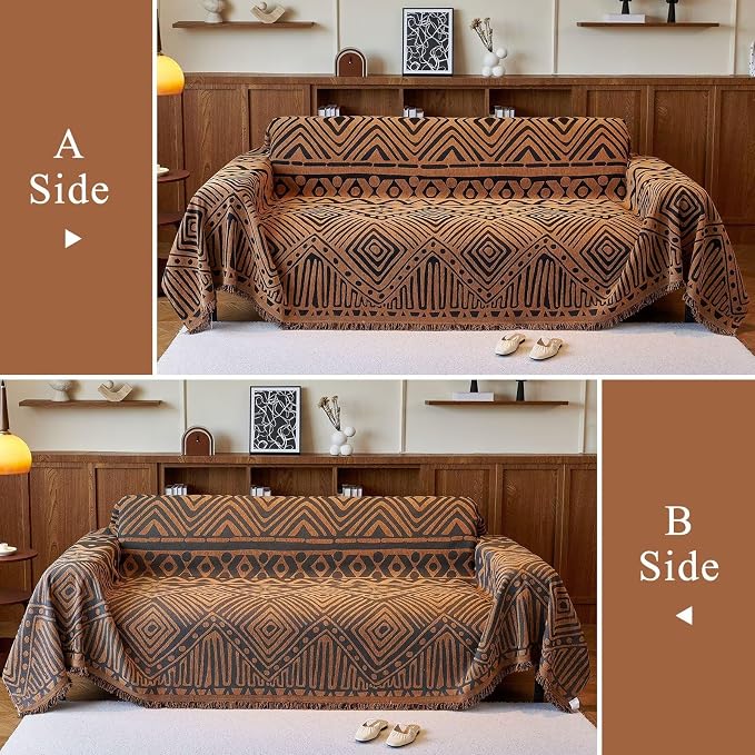 VClife Boho Couch Covers Washable Sofa Cover - Image 3