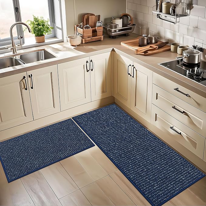 BEQHAUSE Kitchen Rugs 32"x48", Non-Slip Kitchen Mats - Image 8