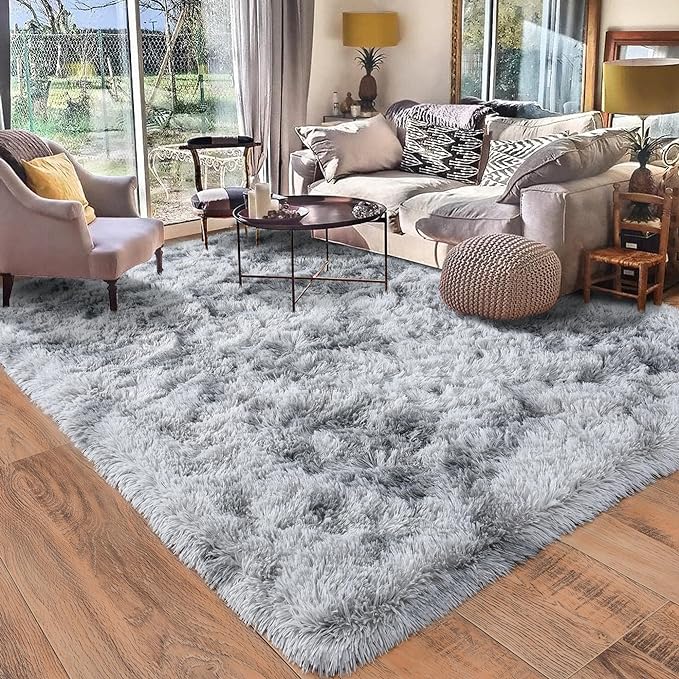 Rugs for Living Room 5x7, Soft Shaggy Modern Shag Area Rug for Bedroom - Image 8