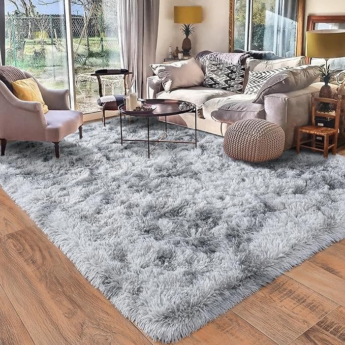 9x12 Area Rug for Living Room, Ultra Soft Large Shag Rug for Bedroom, Upgrade by Quntue