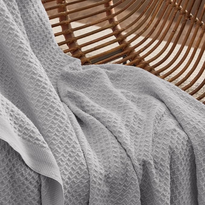 Bedsure Gentlesoft 100% Cotton Big Blanket Oversized King - Image 7