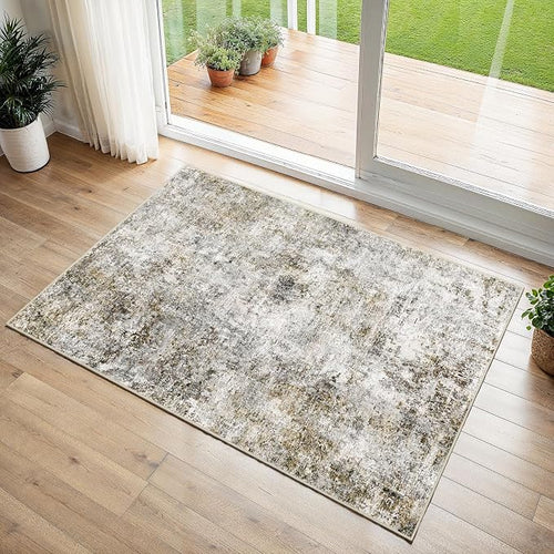 2x3 Washable Entryway Area Rug by Puino
