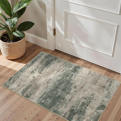 2x3 Rugs for Entryway Entrance Kitchen Bathroom, Machine Washable Modern by BEIMO