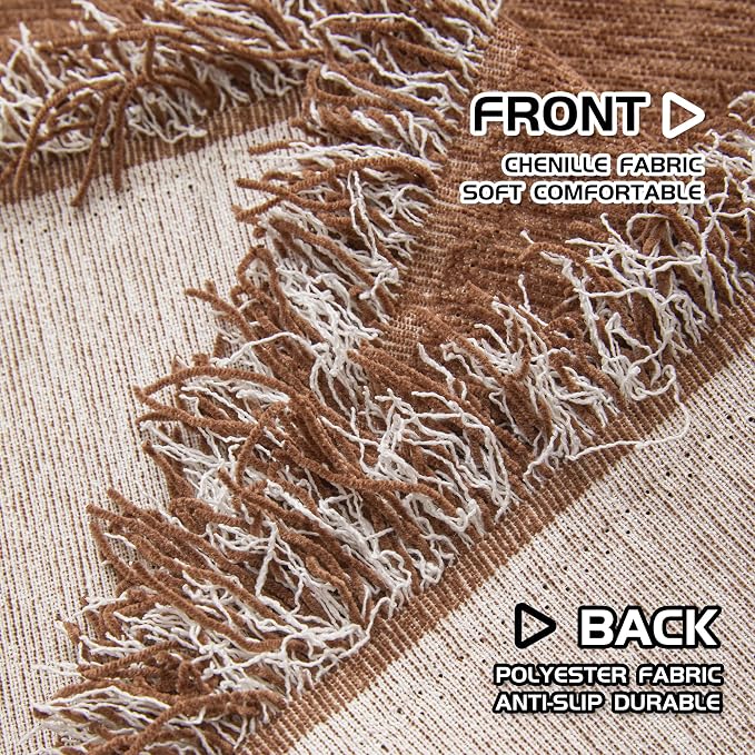MEETSKY Couch Cover Sofa Cover Washable, Chenille Sofa Covers - Image 6