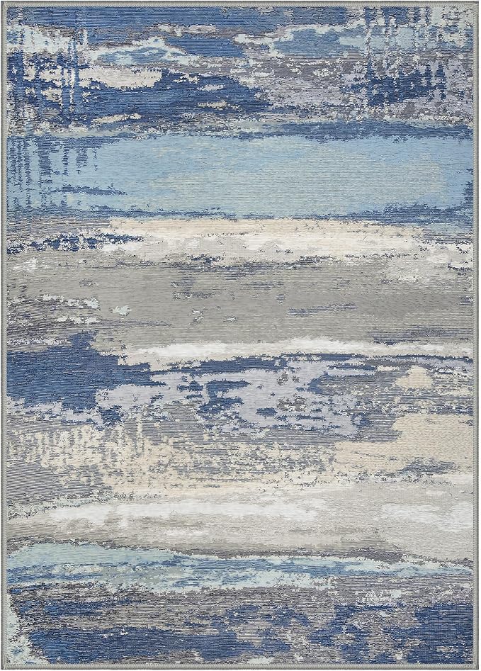 GENIMO 5X7 Washable Modern Area Rugs - Image 9
