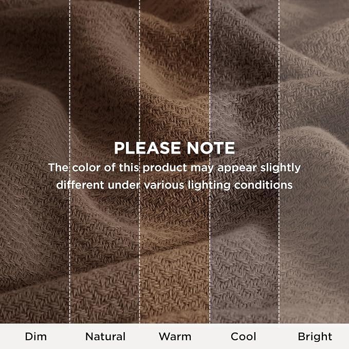 Bedsure GentleSoft 100% Cotton Large Throw Blanket - Image 7