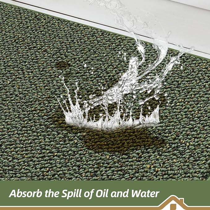 BEQHAUSE Kitchen Runner Rugs 24"x84", Non-Slip Kitchen Mats - Image 3
