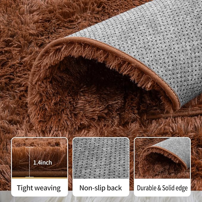 Rug for Living Room Bedroom, 5x7 Area Rugs for Living Room, Ultra Soft Modern - Image 5