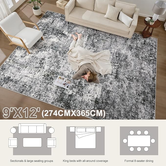 DMOYEST Area Rug Living Room Rugs - Image 4