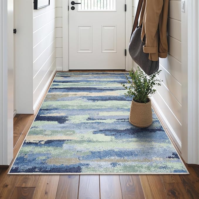 GENIMO 5X7 Washable Modern Area Rugs - Image 2