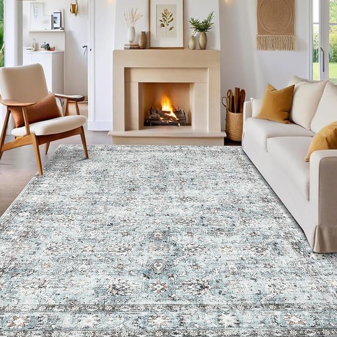 GarveeHome Washable Rugs 8x10 Area Rugs by GarveeHome