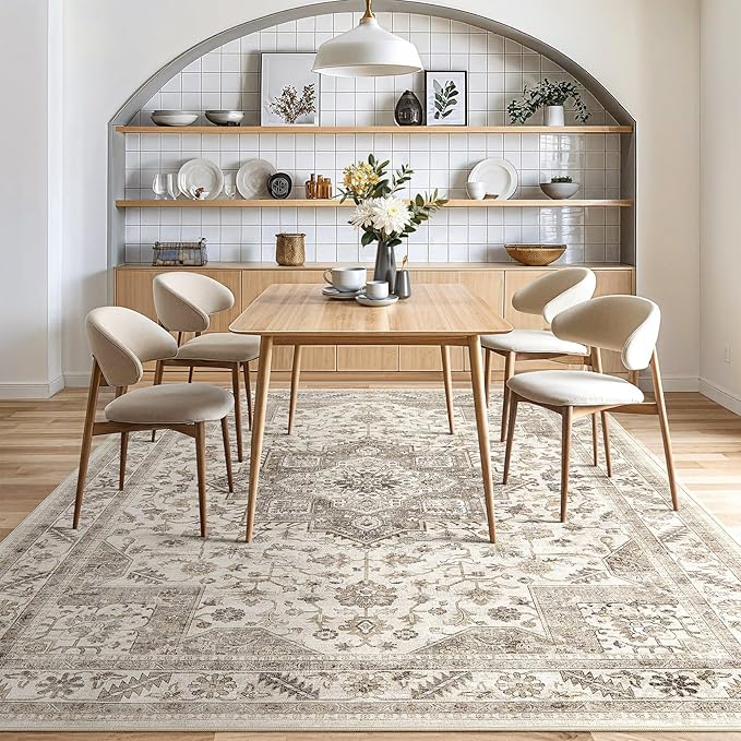 Vintage Living Room Area Rug 8X11 - Image 7