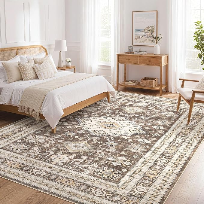 Vintage Living Room Area Rug 10x14 - Image 8