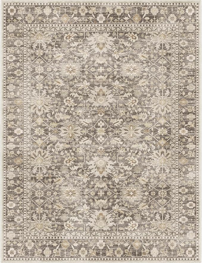 7X9 Area Rugs Machine Washable Rugs by PhonzenuoCarpet