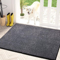 PURRUGS Dirt Trapping Door Mat 34" x 59", Non-Slip Machine Washable Entryway Rug by PURRUGS