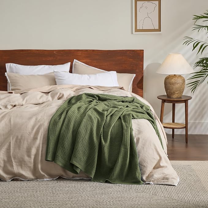 Bedsure Gentlesoft 100% Cotton Blanket Twin XL Size - Image 7