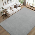 Keeko Area Rugs for Living Room Bedroom 5x8 Grey, Soft Modern Large Rugs Indoor by Keeko