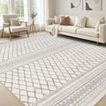 cotiled 5x8 Area Rug Living Room: Washable Boho Rugs by COTILED