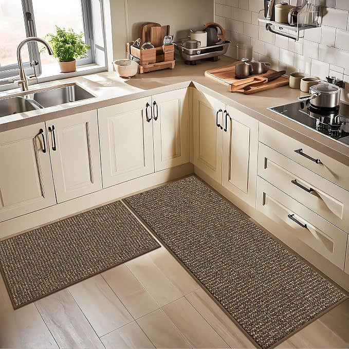 BEQHAUSE Kitchen Rugs 24"x36", Non-Slip Kitchen Mats - Image 8