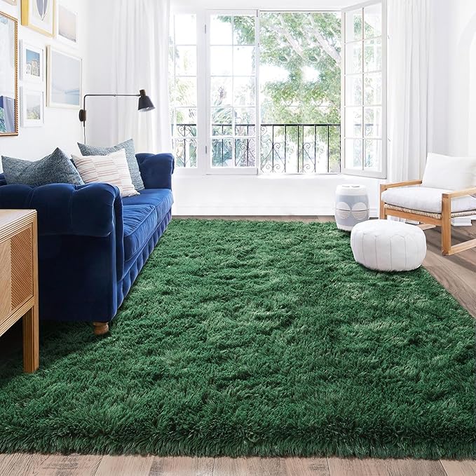 Rugs for Living Room 5x7, Soft Shaggy Modern Shag Area Rug for Bedroom - Image 7