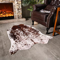 Easycozy Faux Cowhide Large Cow Print 3 x 4 Feet Thickened Elastic Rug by HomeWesternDecoration