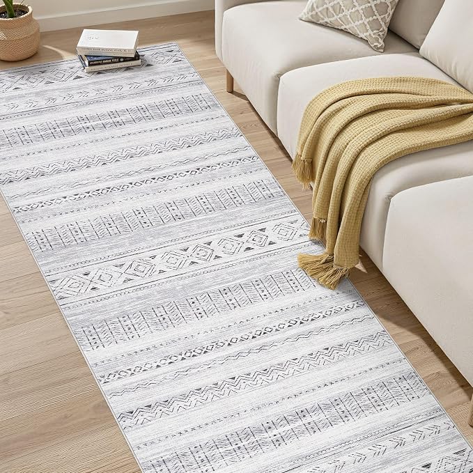cotiled Washable 3x8 Runner Rugs: Washable Boho Rugs - Image 6